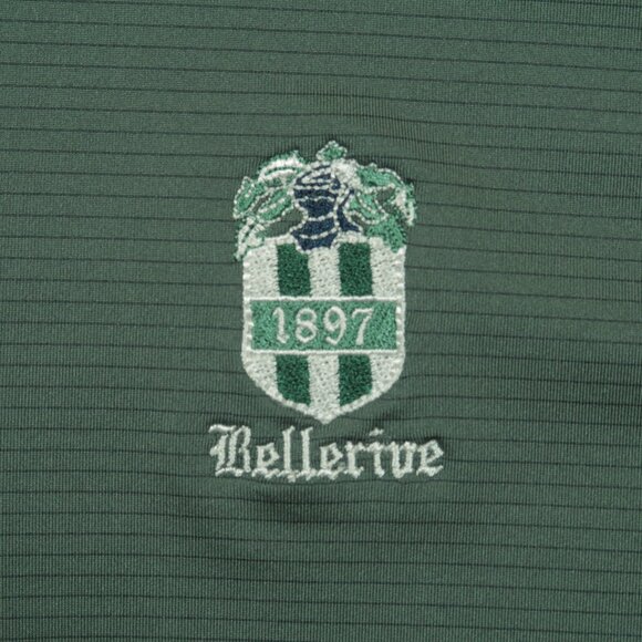 Peter Millar Bellerive Summer Comfort Polo Shirt Mens L Gray Striped Jersey - Picture 4 of 7